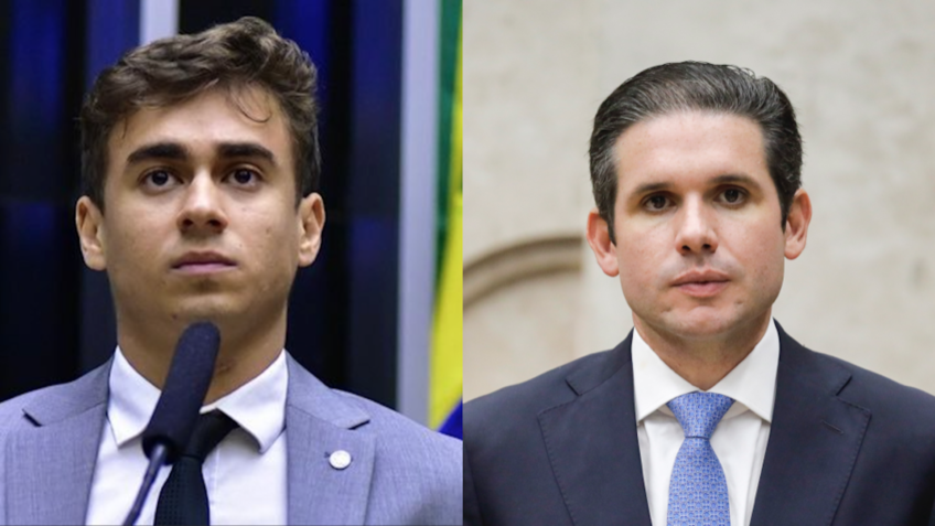 prismada Nikolas Ferreira e Hugo Motta